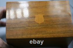Vintage Thorens Music Box #26 1/2 Made In Switzerland Inlayed Wood Z1