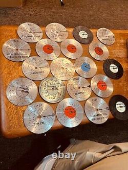 Vintage Thorens Music Box Wood 41 Discs