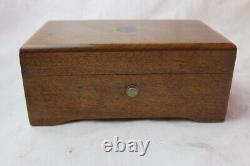 Vintage Thorens No 30 4 Song 52 Note Wood Music Box Beethoven Mozart Swiss Plays