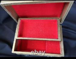 Vintage Wood Ballerina Music Box Jewelry Box Ballet Dancer Haunted By Lil Girl