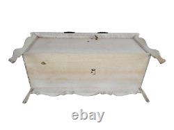 Vintage Wood Dresser with Mirror Musical Jewelry Box Japan 18 Doll Sized