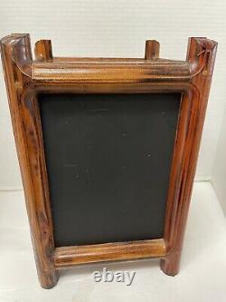 Vintage Wood GShadowbox Music Box 12 x 7 1/2 x 7 1/2