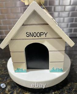 Vintage Wood Snoopy Apollo Astronaut Music Box Schmidt Bros