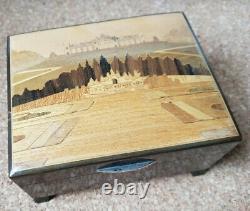 Vintage Wooden Music Box Mayr & Fessler