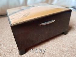 Vintage Wooden Music Box Mayr & Fessler