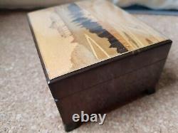 Vintage Wooden Music Box Mayr & Fessler