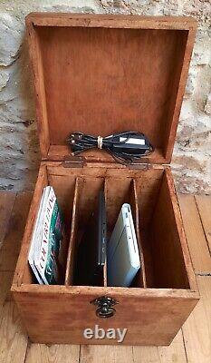 Vintage Wooden Or Tech Storage Box