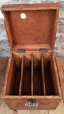 Vintage Wooden Or Tech Storage Box