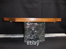 Vintage late 1800s neoclassical Music Box Wood Serving Tray, plays O Sole Mio