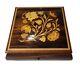 Vtg Reuge Italian Inlaid Wood Music It's Impossible Jewelry Music Box Swiss