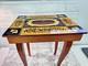 Vtg Side Table Wood Jewelry/music Box -music Box Made In Japan