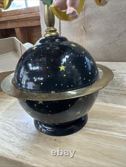 Wendt and Kuhn Angel Globe Music Box Erzgebirge Wood Germany