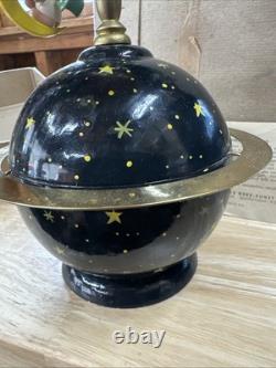 Wendt and Kuhn Angel Globe Music Box Erzgebirge Wood Germany