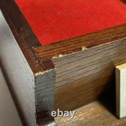 Wood Grand Piano Music Box Antique Fascination waltz from japan Good