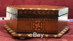 Wood Inlay Music Box