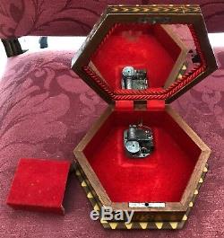 Wood Inlay Music Box