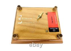 Wooden Inlay Musical Movement Jewelry Box Ercolano Italy Fascination Vintage