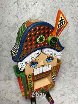 Wooden Nutcracker Soldier Music box Nutcracker art Nutcracker decor Nutcracker