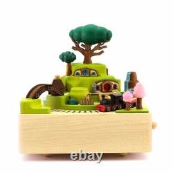 Wooderful life Spring Train Music Box Wooderful life Wooden Music Box