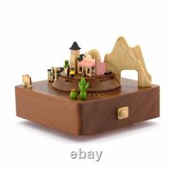 Wooderful life Train Western 71179 Music Box Wooderful life Wooden Music Box