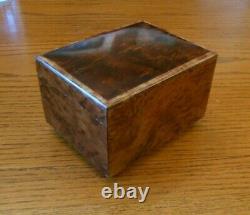 Wwii Swiss Reuge-thorens Thuya Wood Music Box In 18th Cent. Drawng Room Video