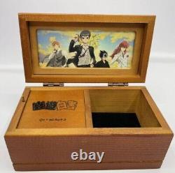 YU YU HAKUSHO Wooden Music Box 25th anniv. Limited 5.5Inch Wide Shonen Jump