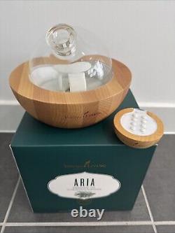 Young Living Aria Essential Oil Ultrasonic Diffuser Multi LED + Music Boxed VGC